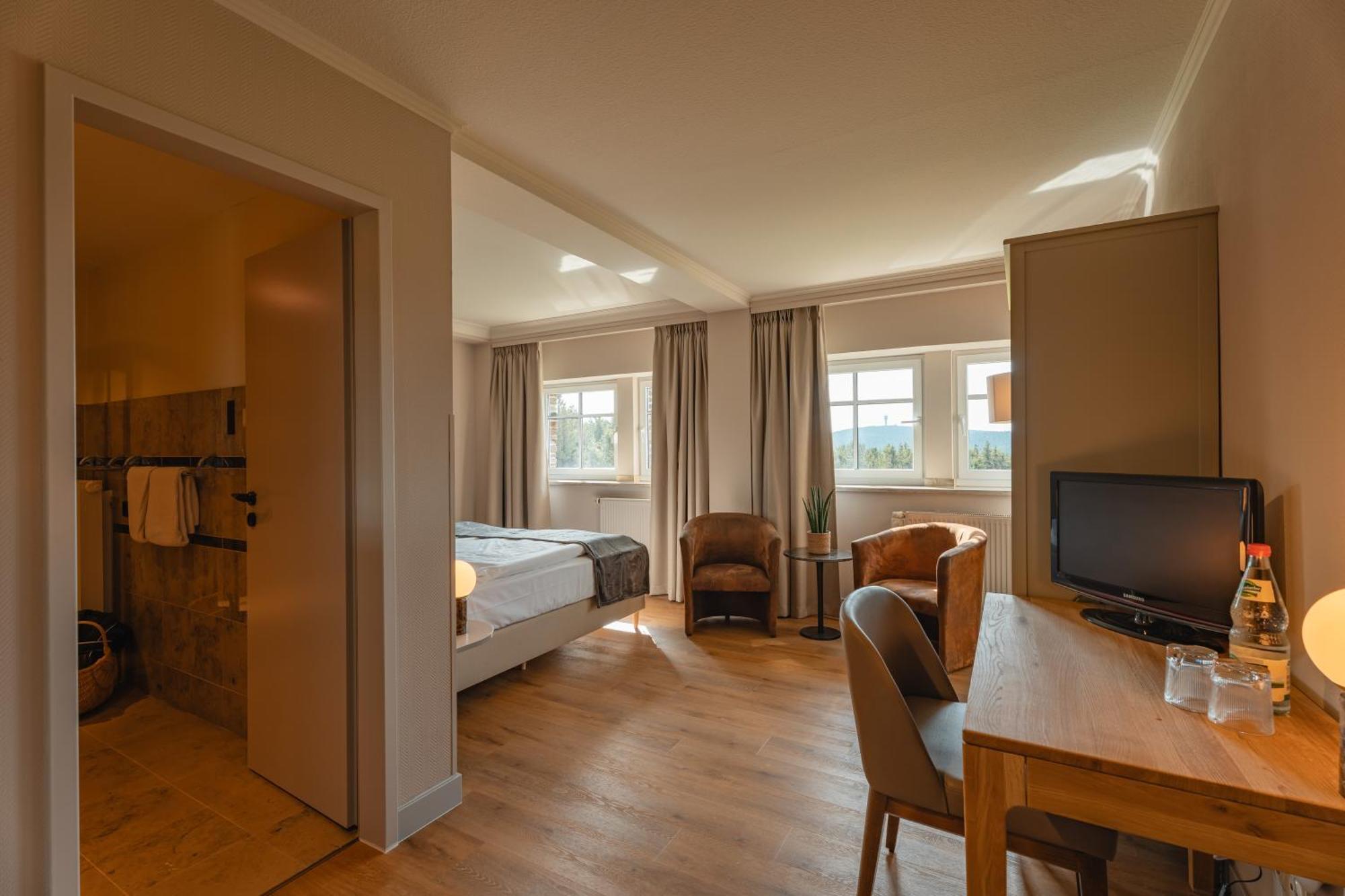 Naturhotel Sachsenbaude Oberwiesenthal Buitenkant foto