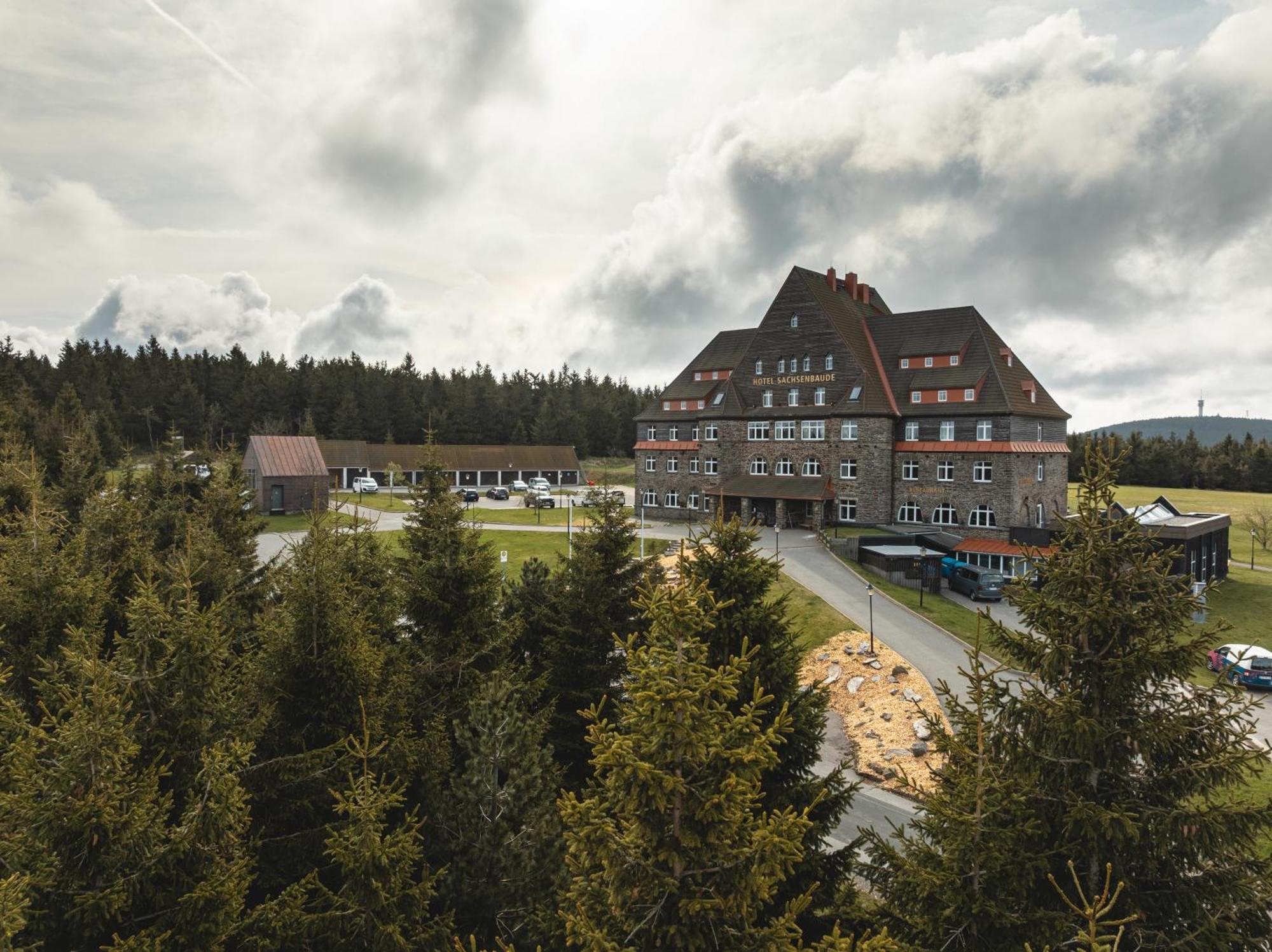Naturhotel Sachsenbaude Oberwiesenthal Buitenkant foto